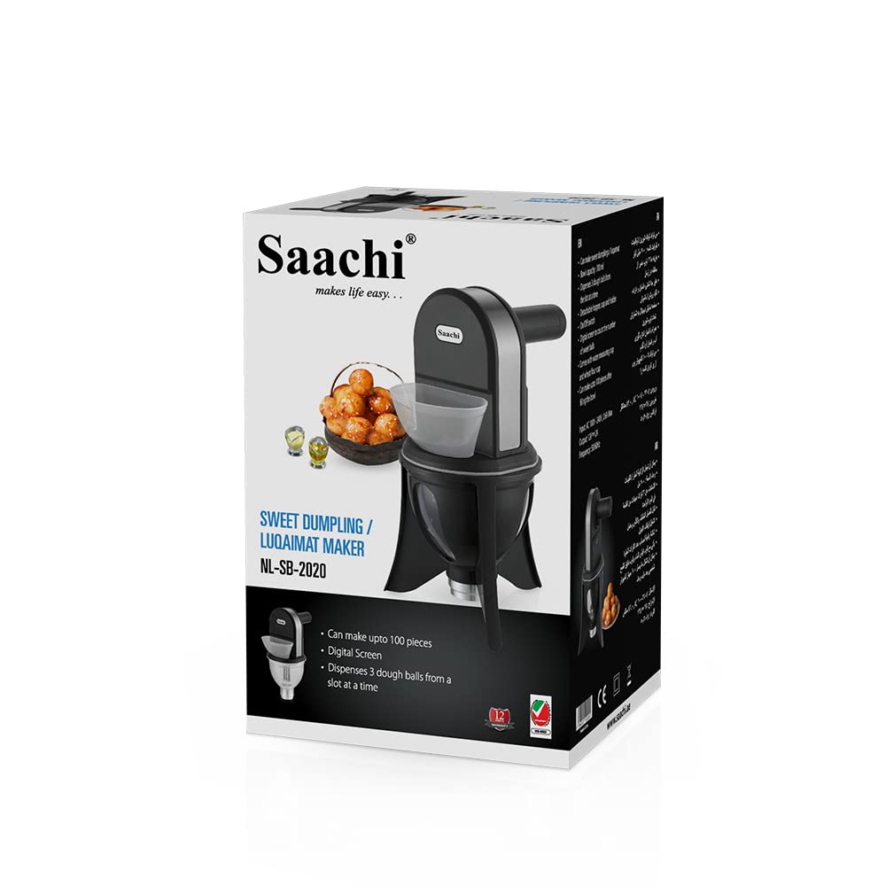 Saachi Sweet Dumplings Luqaimat Maker NL-SB-2020-BK