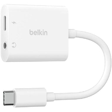 Belkin RockStar USB-C Audio + Charge Adapter - Stay Connected and Charged with High-Quality Audio