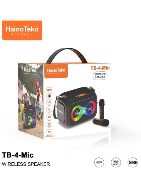 Haino Teko TB-4 Mic Wireless Speaker