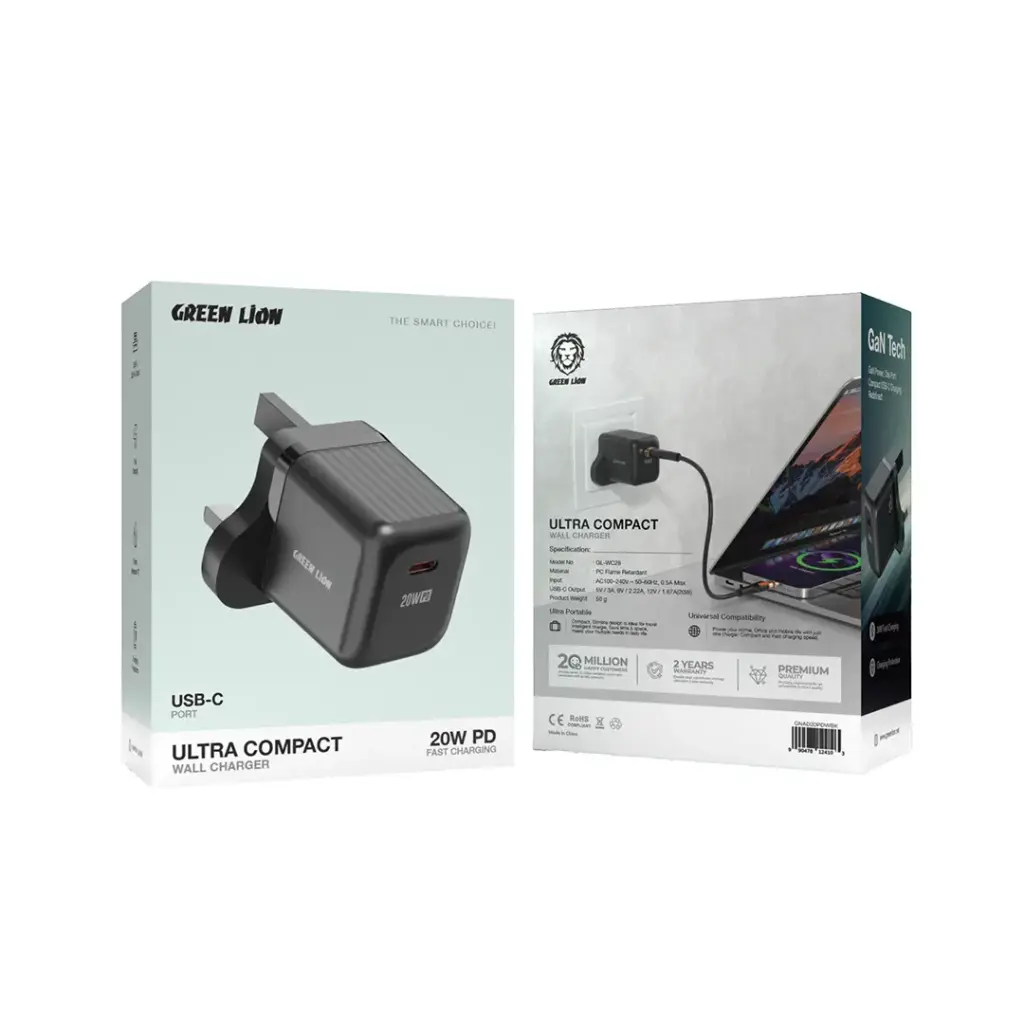 Ultra Compact GaN Wall Charger