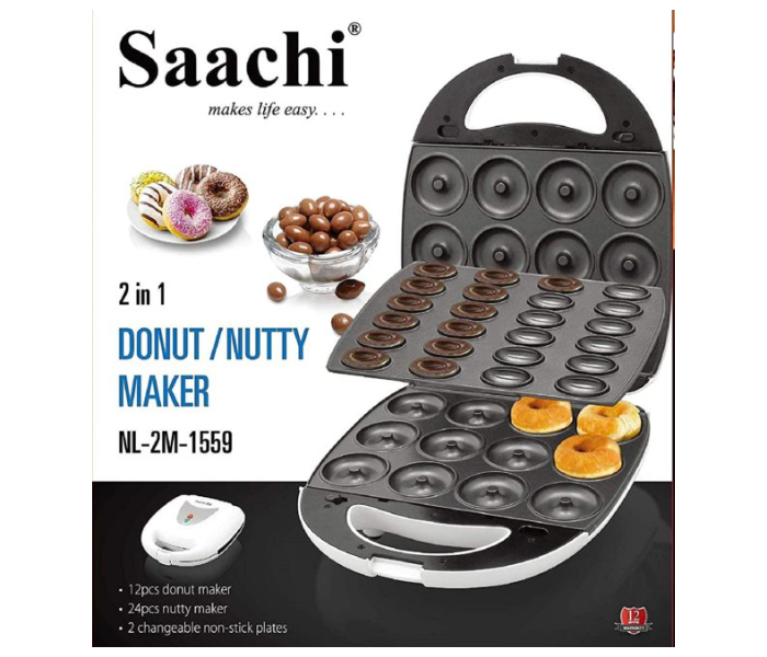 Saachi 2-in-1 Donut Maker (NL-2M-1559)