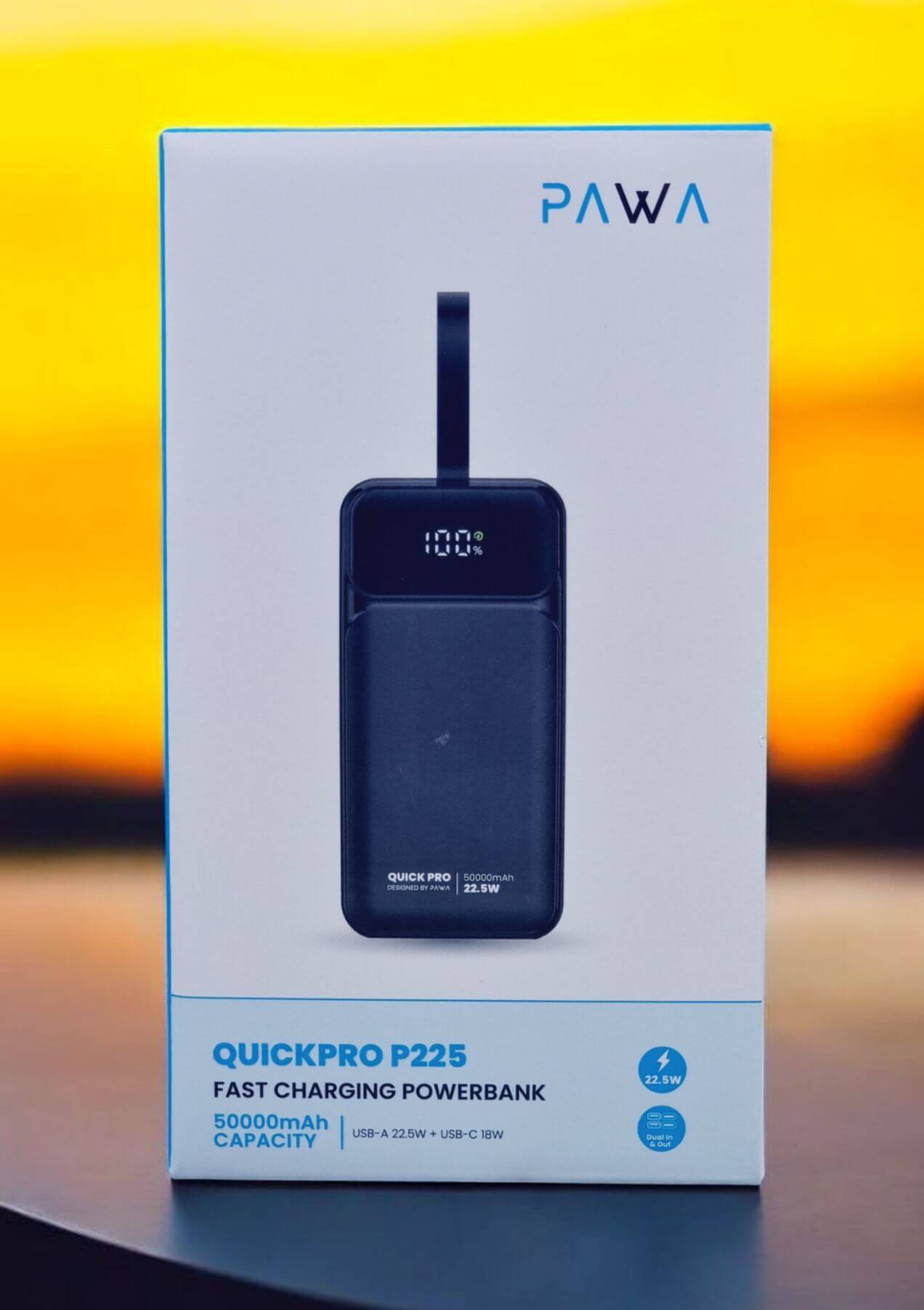QUICK PRO P225 FAST CHARGING POWERBANK 50000mAh