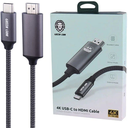 Green Lion 4K USB-C T0 HDMI  CABLE