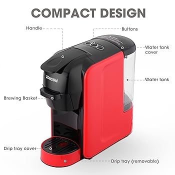 Saachi Multi Capsule Coffee Machine NL-COF-7058-RD