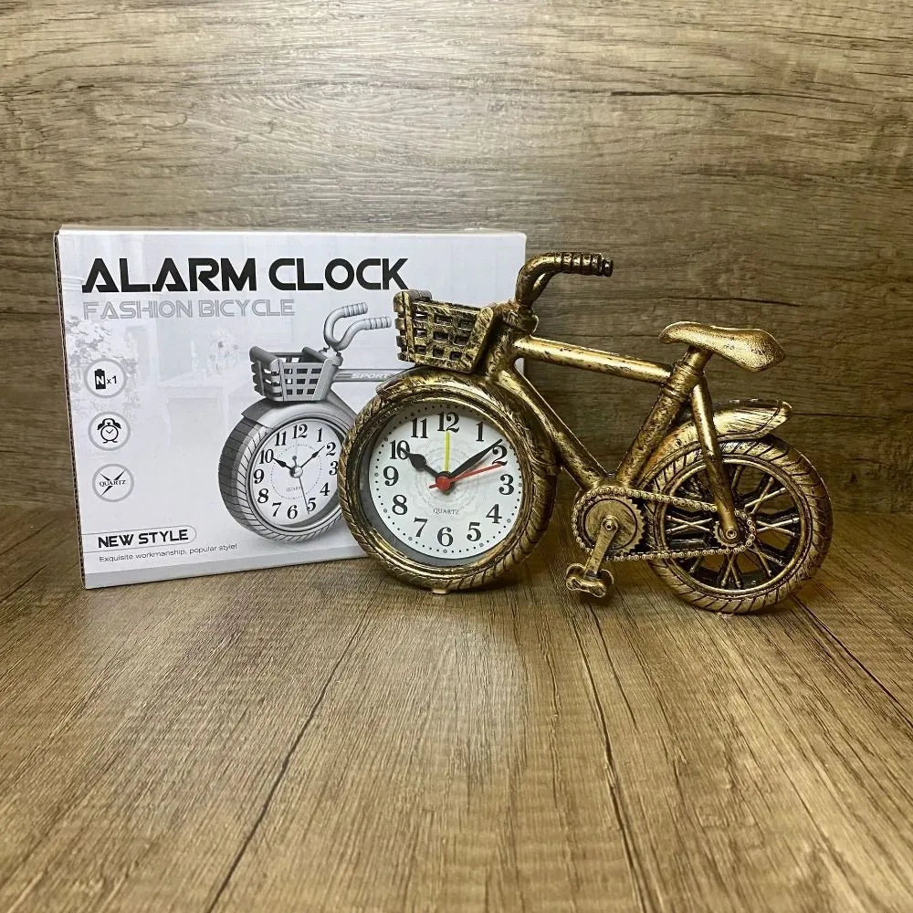 Retro Bicycle Alarm Clock
