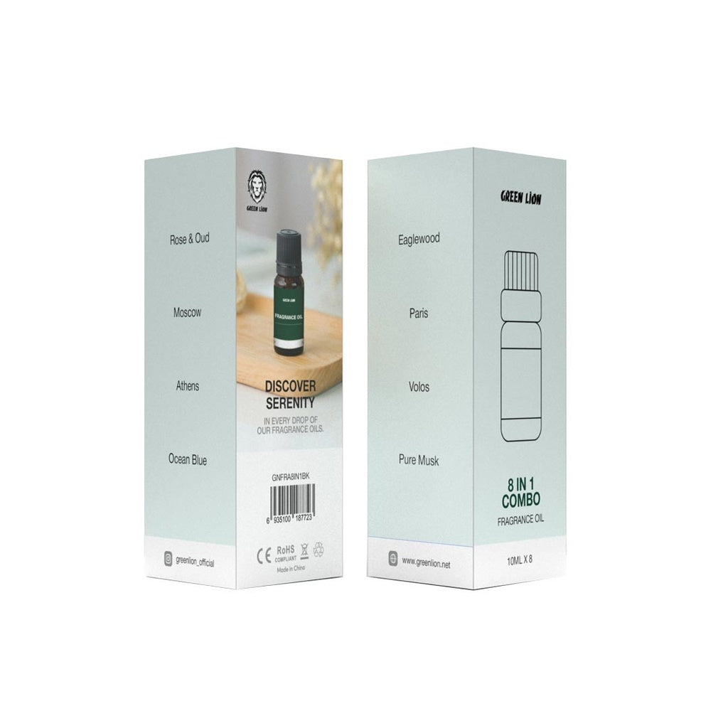 Green Lion 8-in-1 Combo Fragrance Oil Set