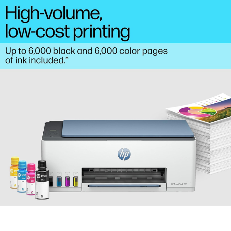 HP Smart Tank 580 Wireless All-in-one Printer