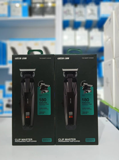 Green Lion Clip Master – Professional Hair Clipper