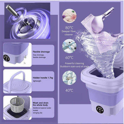 Multi-Function Folding Washing Machine