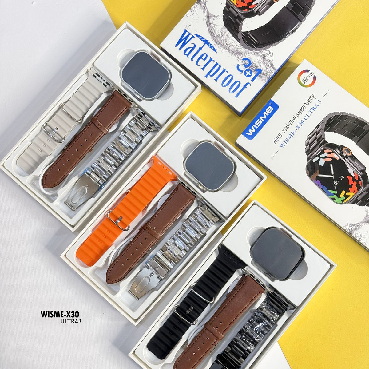 Wisme Multifunction Smart Watch X30 Ultra 3