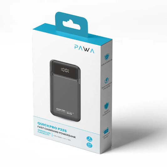 QUICKPRO P225 FAST CHARGING POWERBANK 30000 mAh