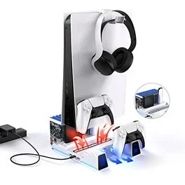 Green Lion PS5 Cooling Stand Charging Station