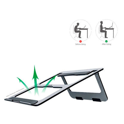 GO-DES  Aluminium Alloy Collapsible Laptop Holder