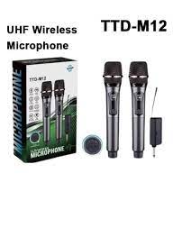 Saeapu TTD-M12 wireless Microphone