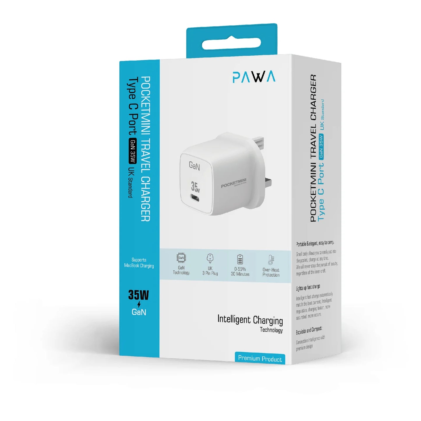 PAWA POCKETMINI TRAVEL CHARGER TYPE C