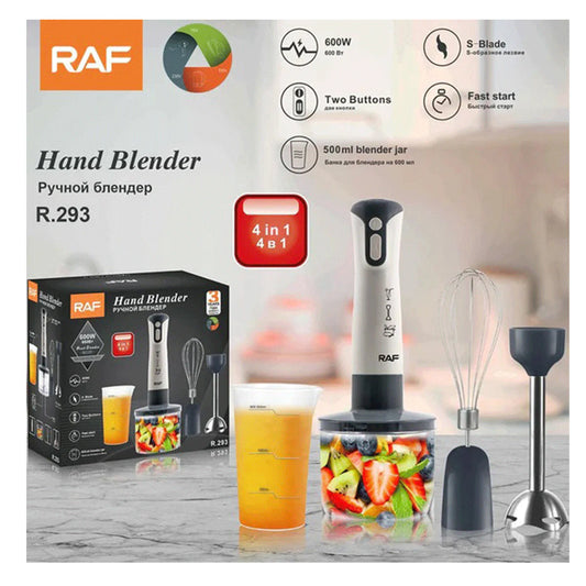 RAF R.293W 4-in-1 Hand Blender