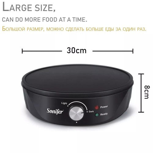 Saachi 1000W Regag, Crepe &amp; Pancake Maker (NL-CM-1854)
