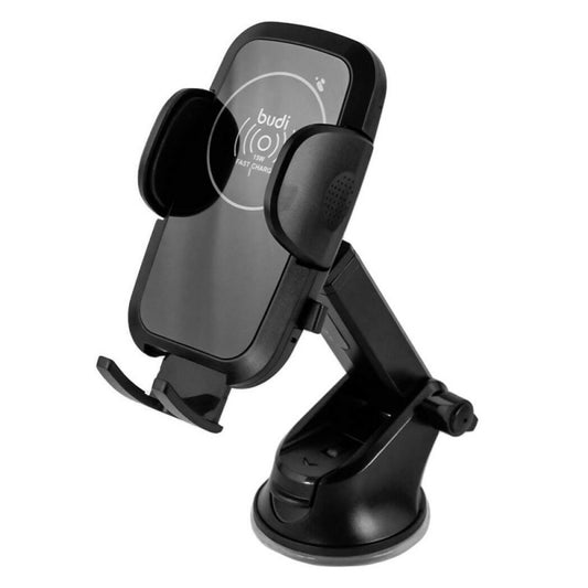 Budi 15W Wireless Car Charger Phone Holder